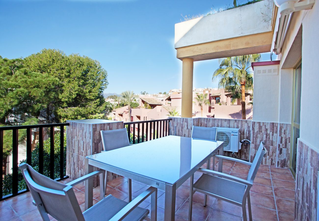 Estudio en Marbella - Estudio con vistas al mar en Elviria, Marbella