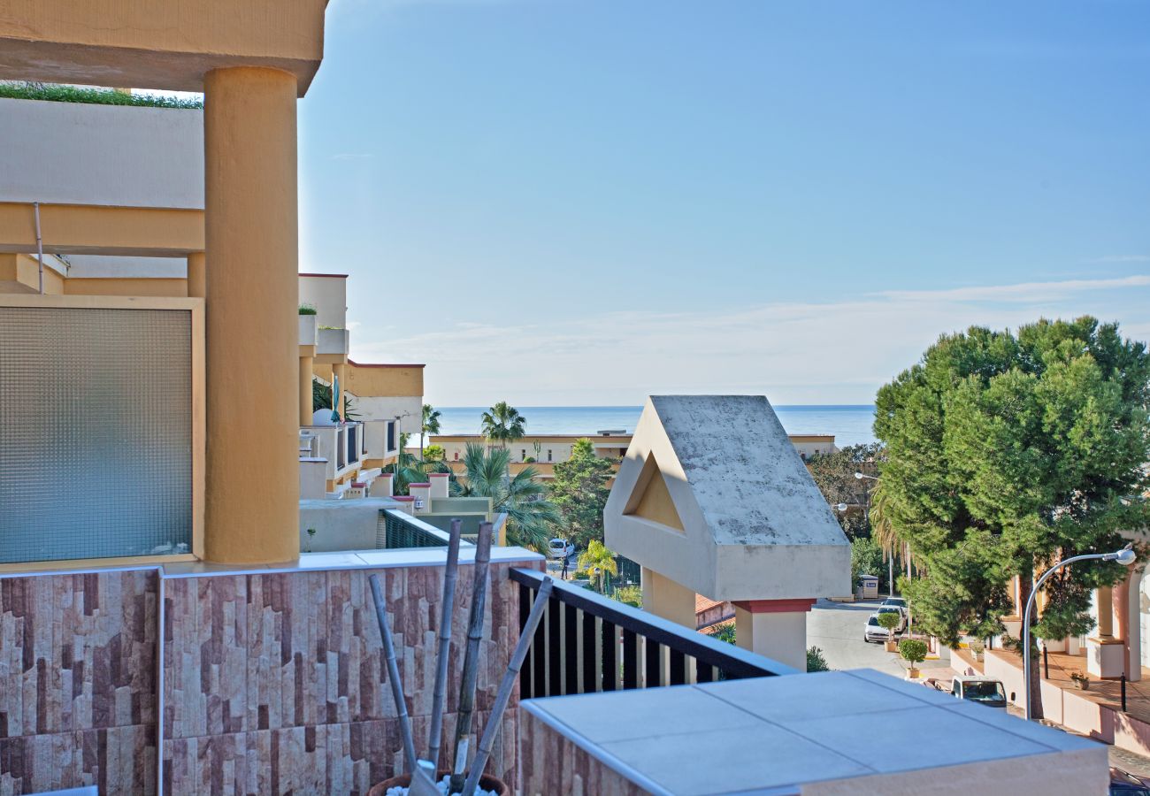 Estudio en Marbella - Estudio con vistas al mar en Elviria, Marbella