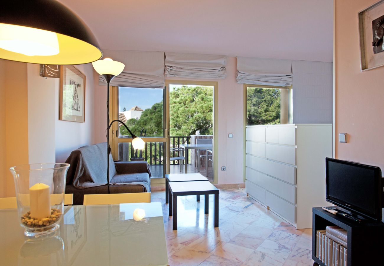 Estudio en Marbella - Estudio con vistas al mar en Elviria, Marbella