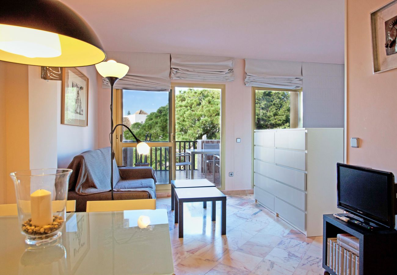 Estudio en Marbella - Estudio con vistas al mar en Elviria, Marbella