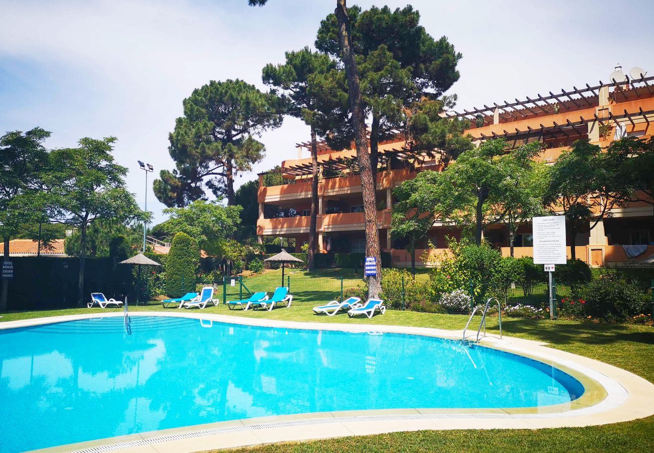 Apartamento en Marbella - Se alquila piso de dos dormitorios en Pinogolf de Don Carlos, Elviria