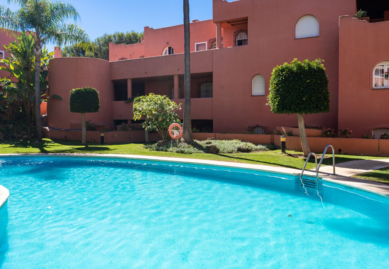 Apartamento en Marbella - Alvarito Playa apartamento de tres dormitorios al lado de la playa