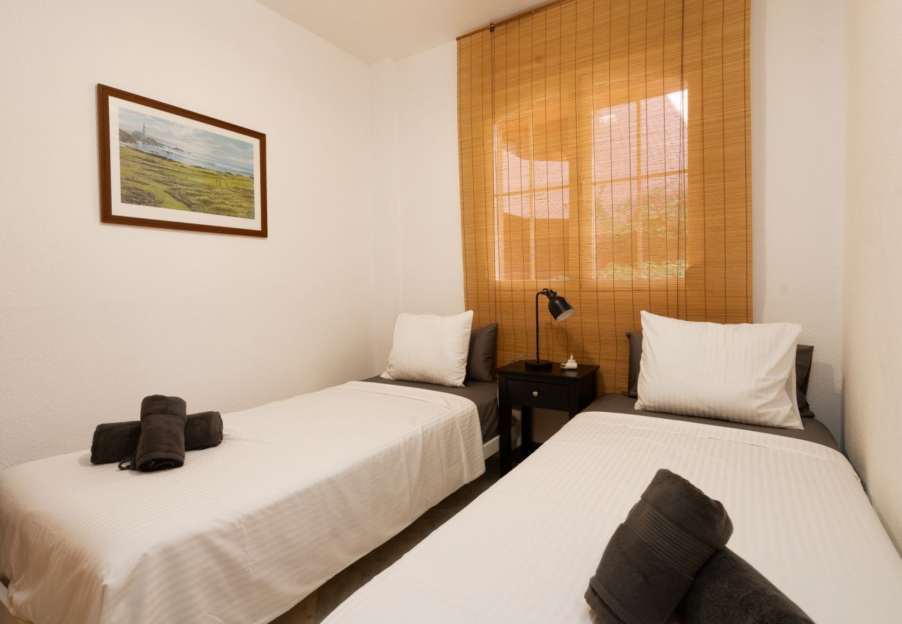 Apartamento en Marbella - Alvarito Playa apartamento de tres dormitorios al lado de la playa