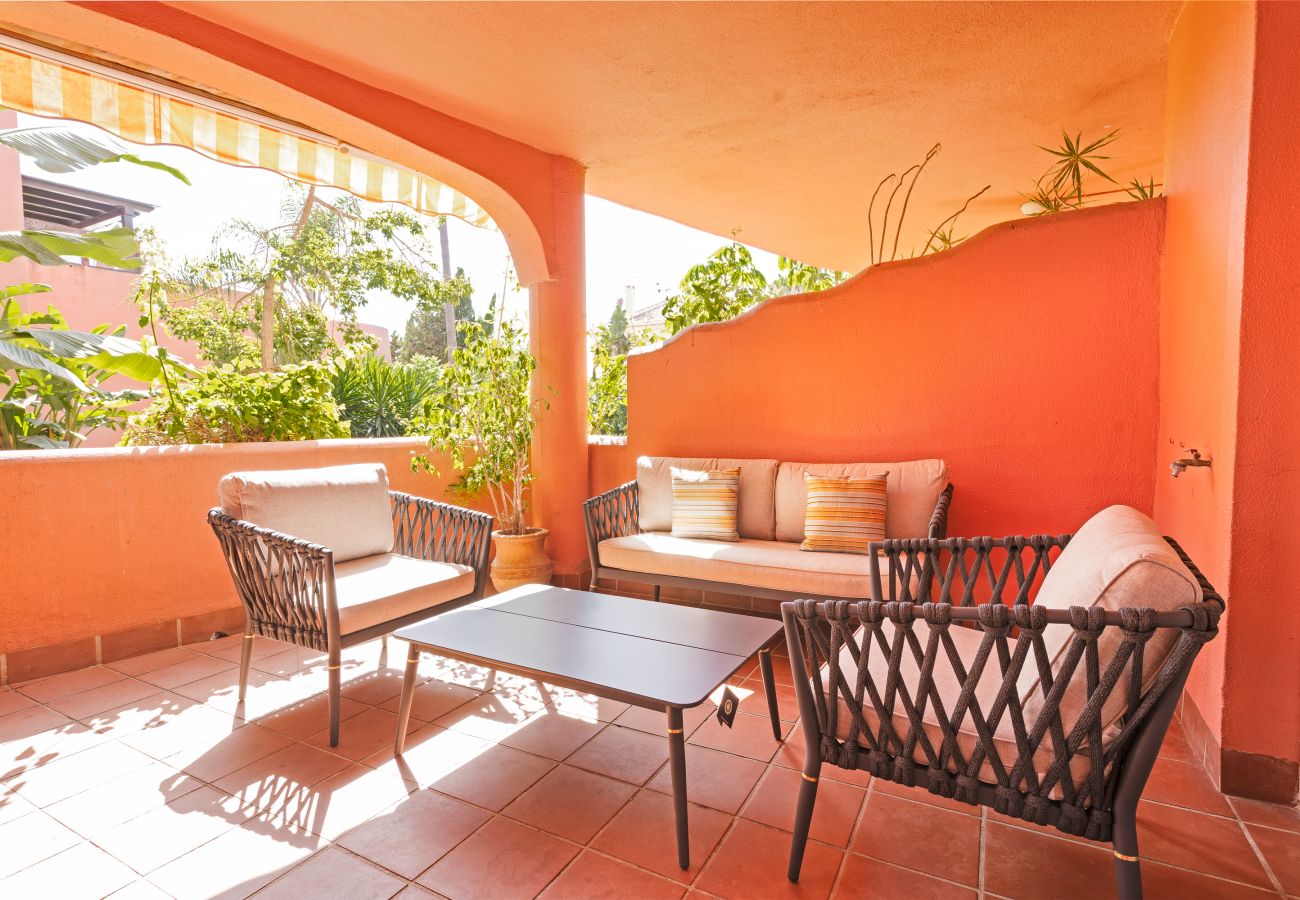 Apartamento en Marbella - Alvarito Playa apartamento de tres dormitorios al lado de la playa