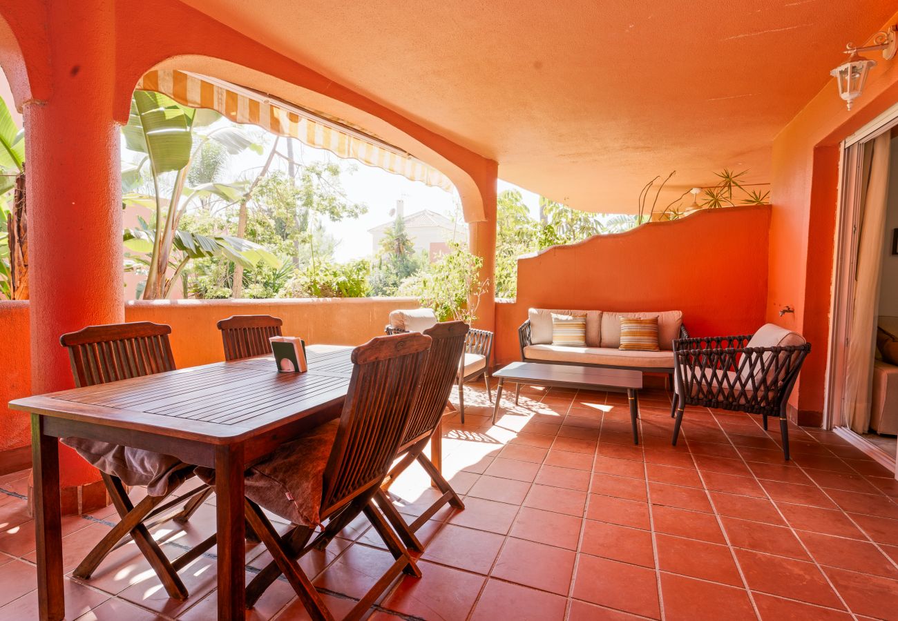 Apartamento en Marbella - Alvarito Playa apartamento de tres dormitorios al lado de la playa