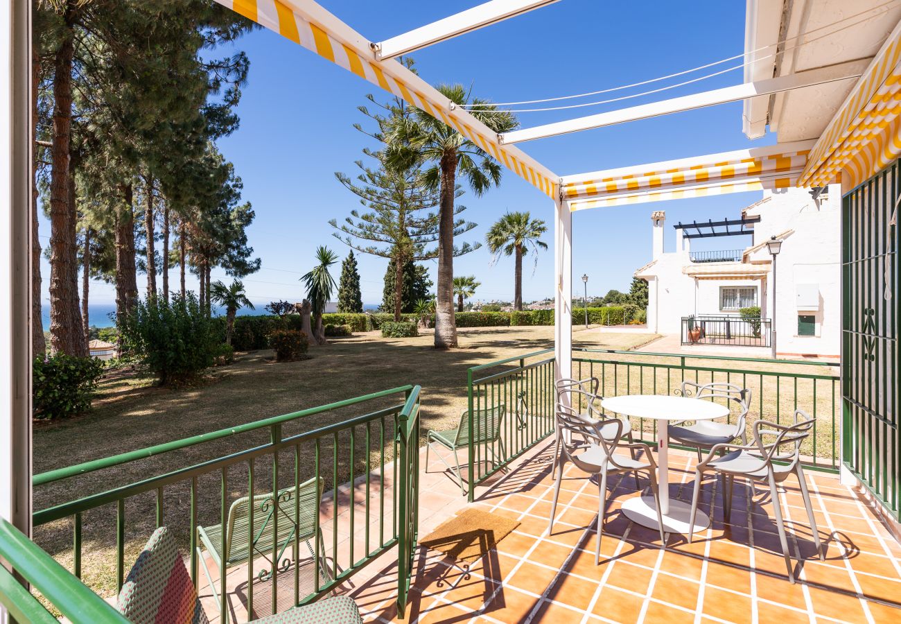 Apartamento en Mijas Costa - Mirador de Calahonda - apartamento en planta baja con impresionantes vistas al mar