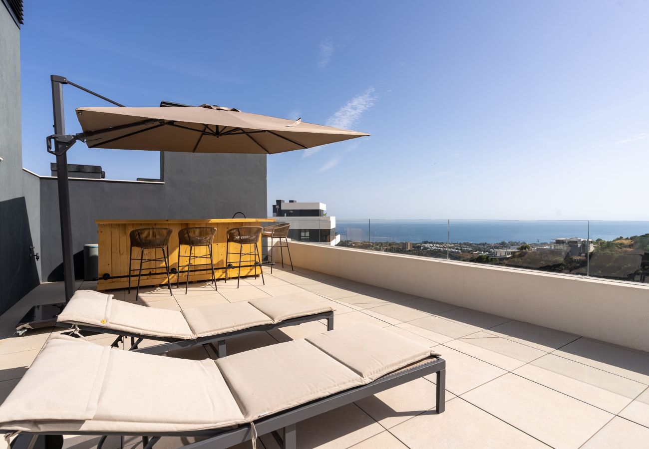 Apartamento en Marbella - Duplex Penthouse Med Blue Los Monteros by Time & Home