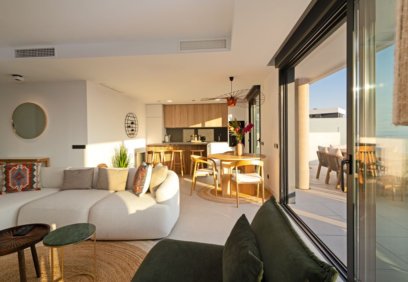Apartamento en Marbella - Duplex Penthouse Med Blue Los Monteros by Time & Home