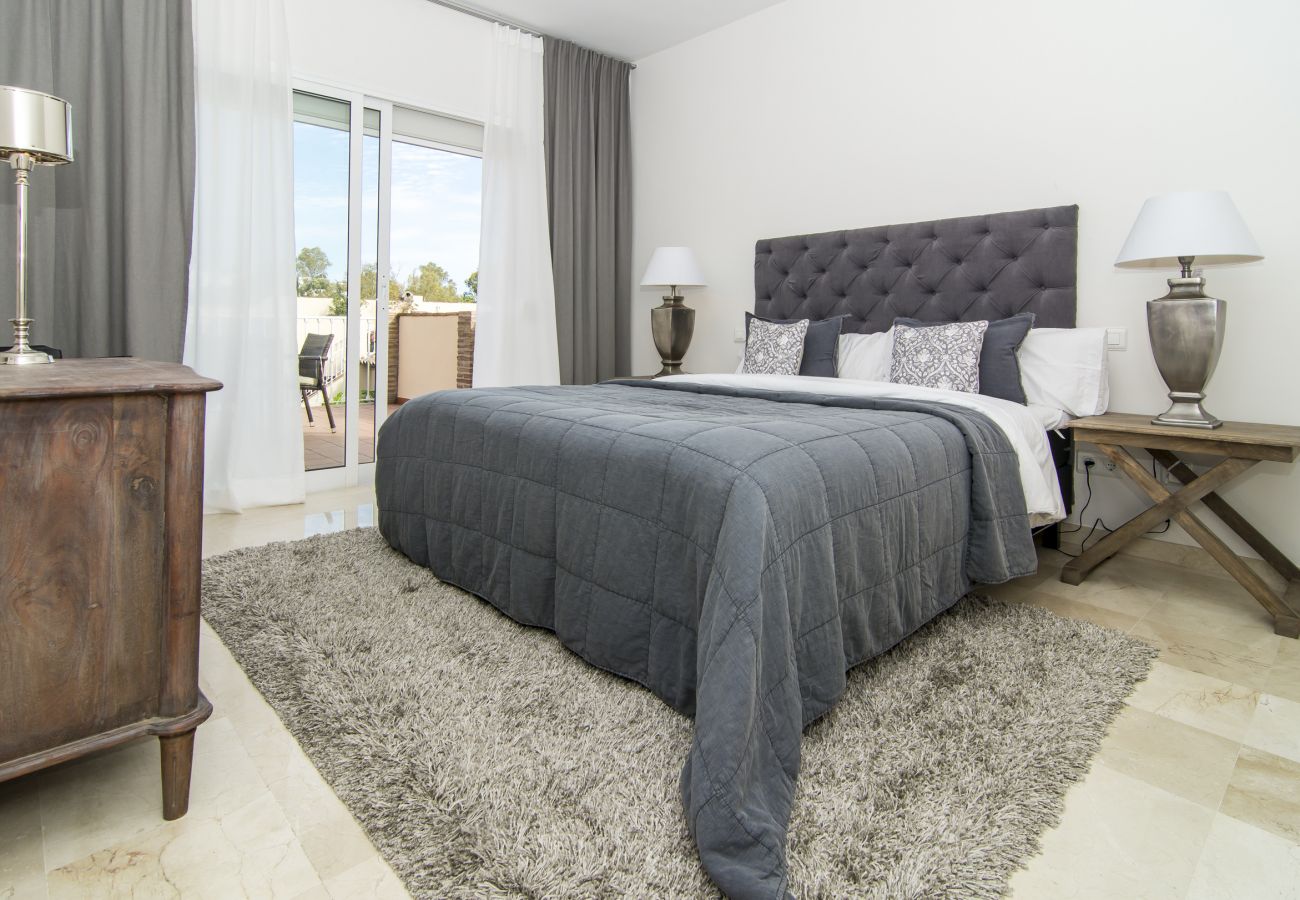 Bedroom of Luxury 3 Bedroom Penthouse in Puerto Banus