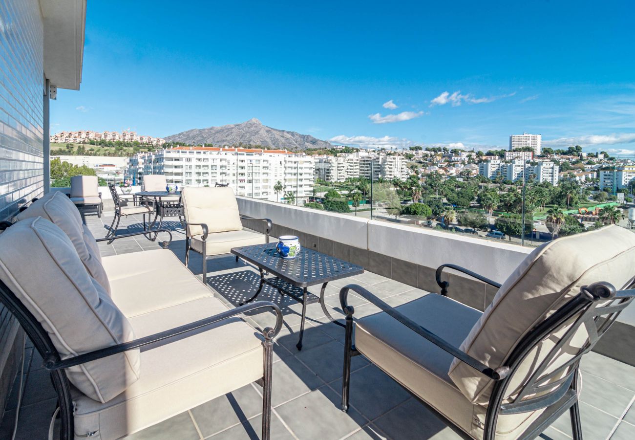 Apartment in Nueva andalucia - JG3.6B- Luxury Penthouse with Spacious Balcony