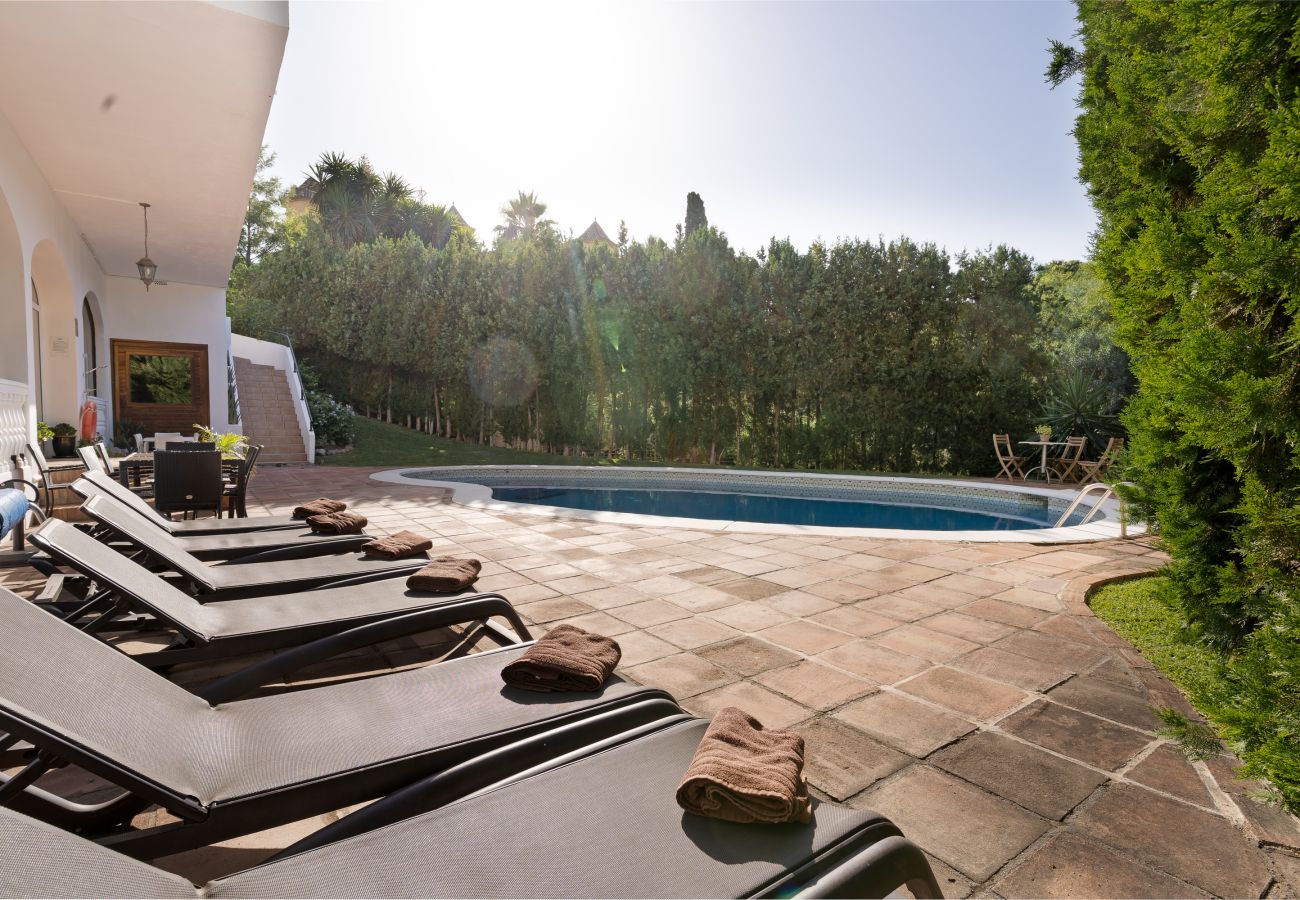 Villa in Marbella - Villa Sol y Mar - large villa for groups in El Rosario