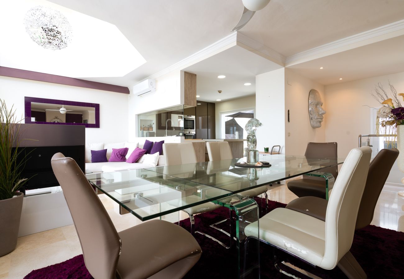 Townhouse in Ojen - Casa Munich-Breathtaking 180º Sea Views