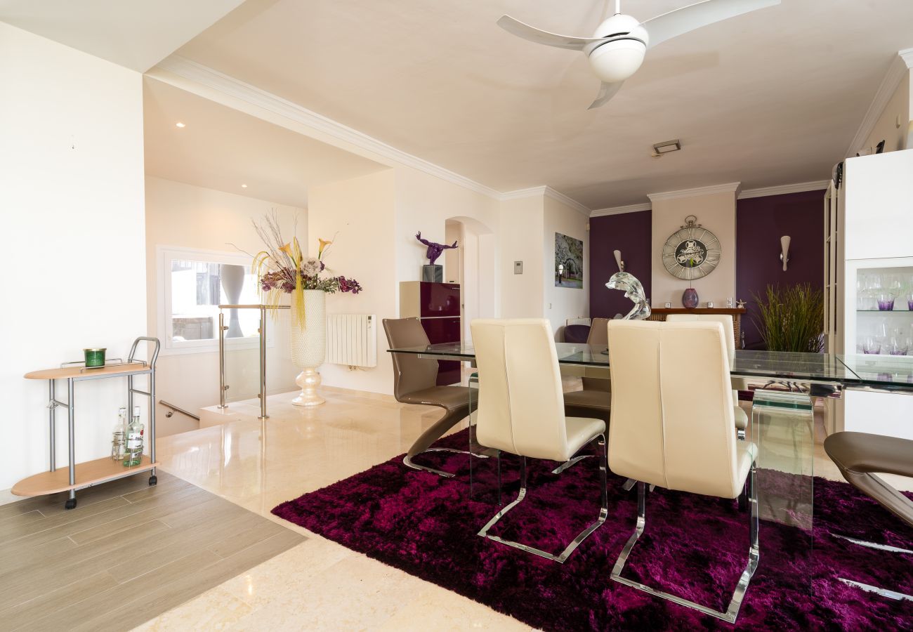 Townhouse in Ojen - Casa Munich-Breathtaking 180º Sea Views