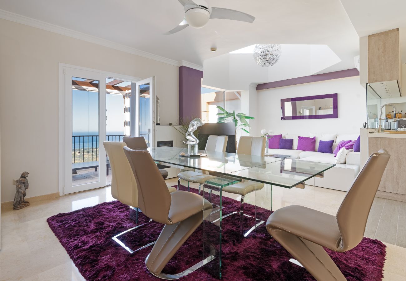 Townhouse in Ojen - Casa Munich-Breathtaking 180º Sea Views