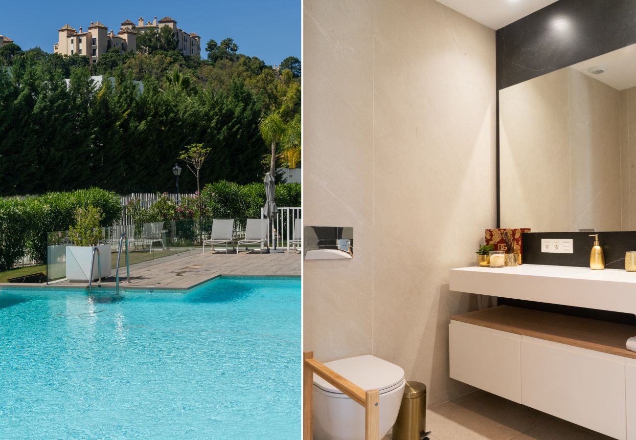 Apartment in Benahavís - Aqualina de Madeira by Time & Home - modern oasis with private pool